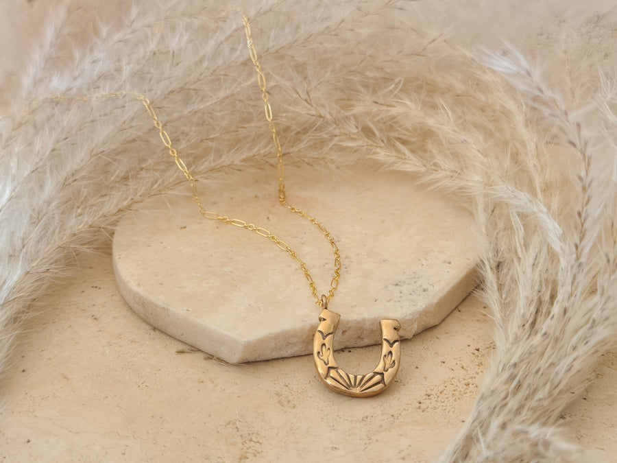 Lucky Horseshoe Necklace