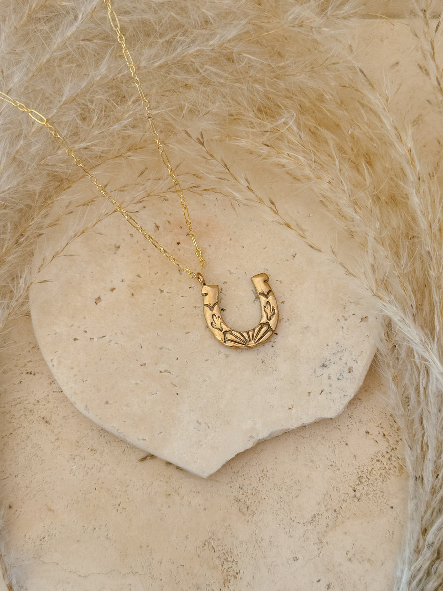 Lucky Horseshoe Necklace