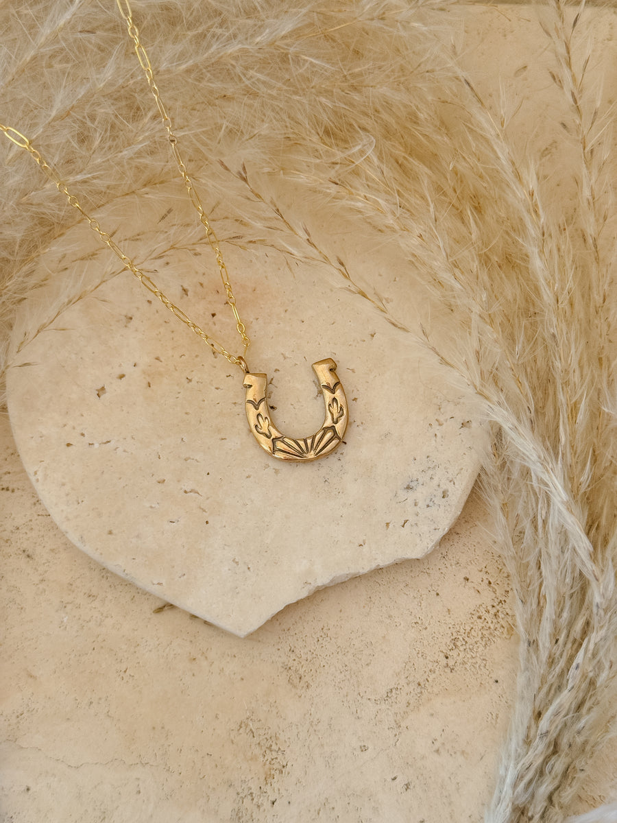 Lucky Horseshoe Necklace