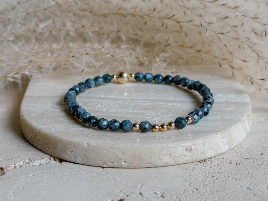 Larvikite Illumination Bracelet