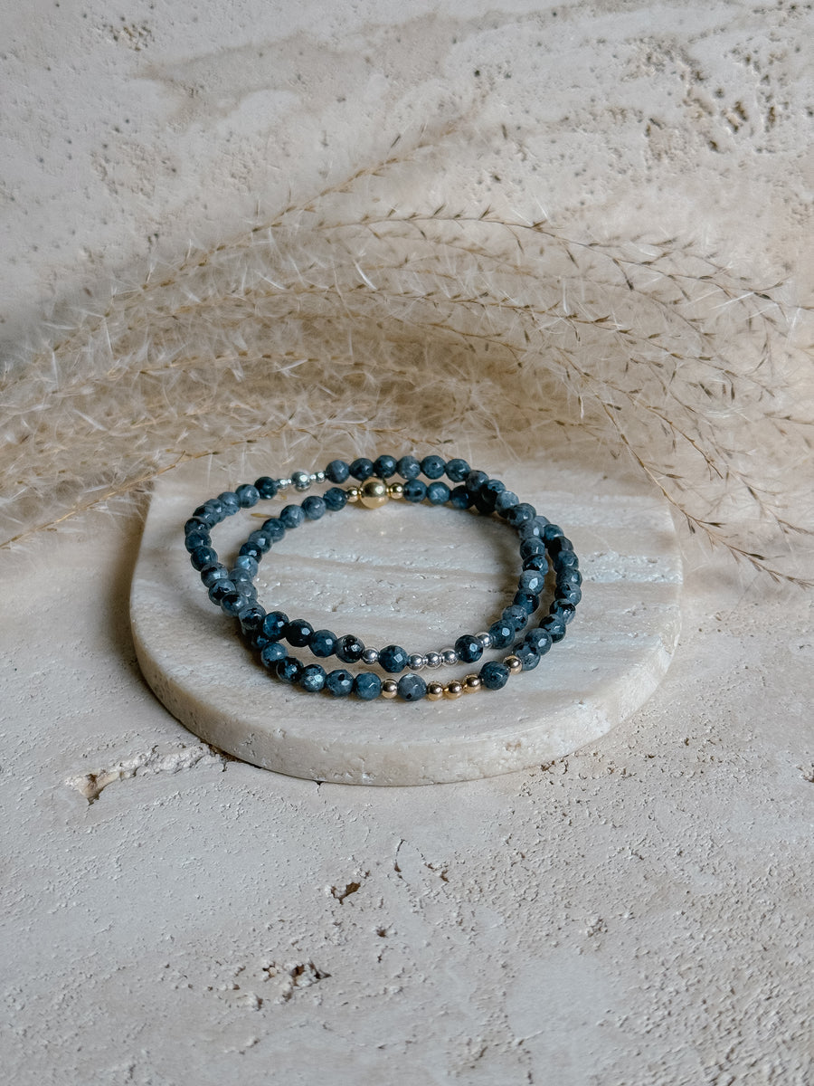 Larvikite Illumination Bracelet