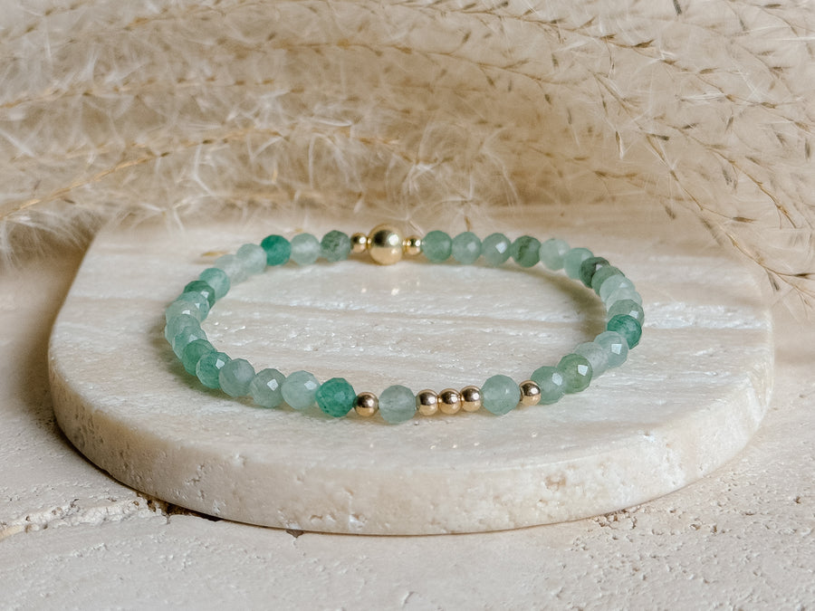 Green Aventurine Illumination Bracelet