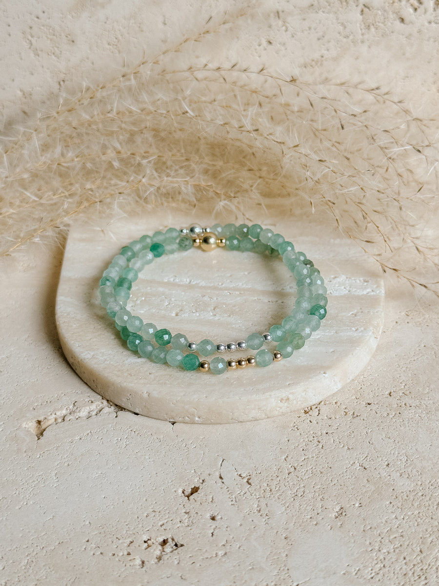 Green Aventurine Illumination Bracelet