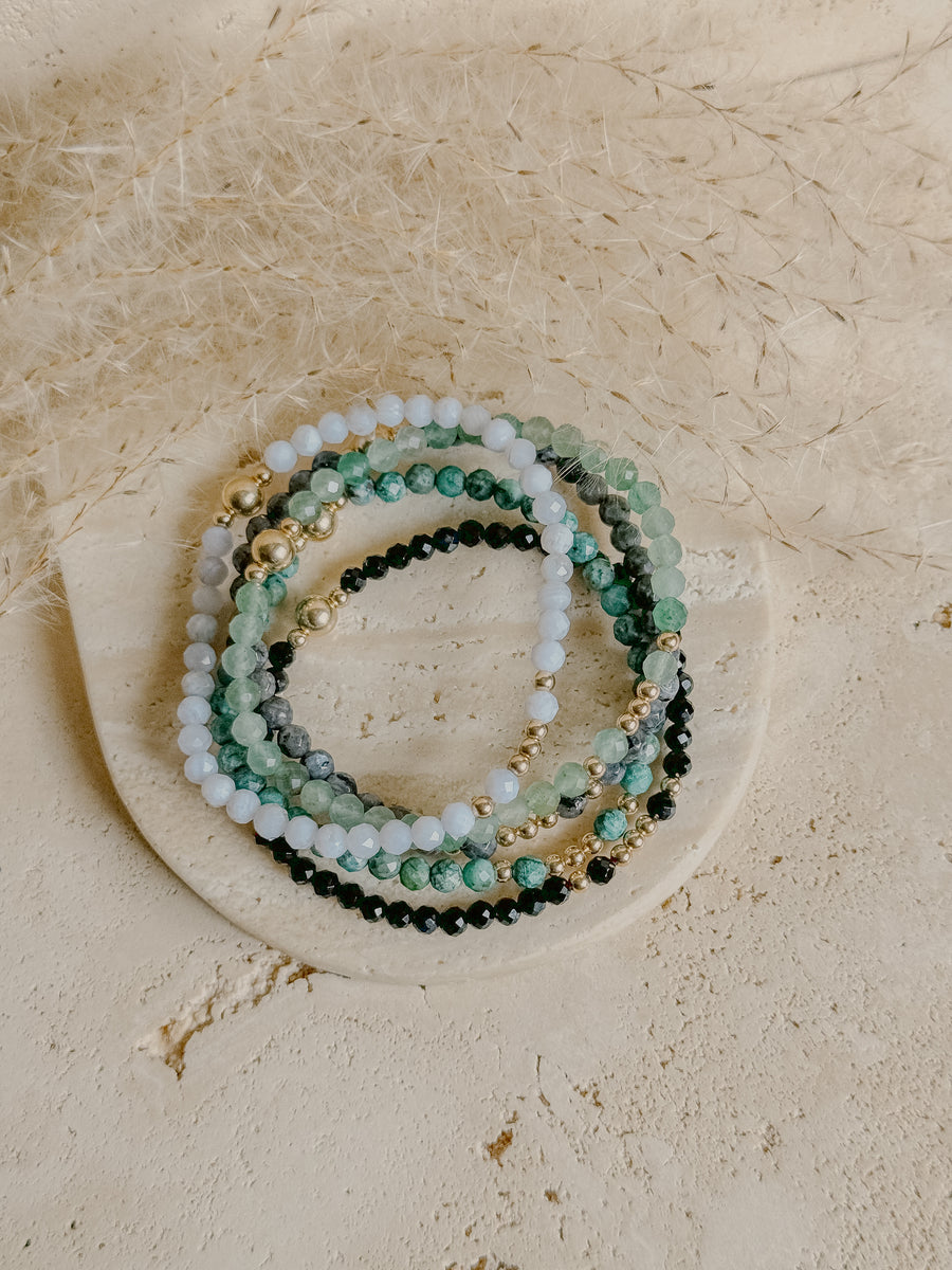 Chrysocolla Illumination Bracelet