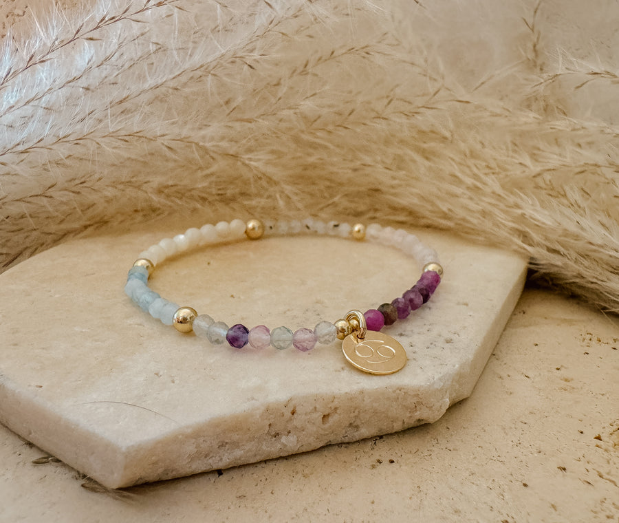 Monthly Zodiac Bracelet - Cancer