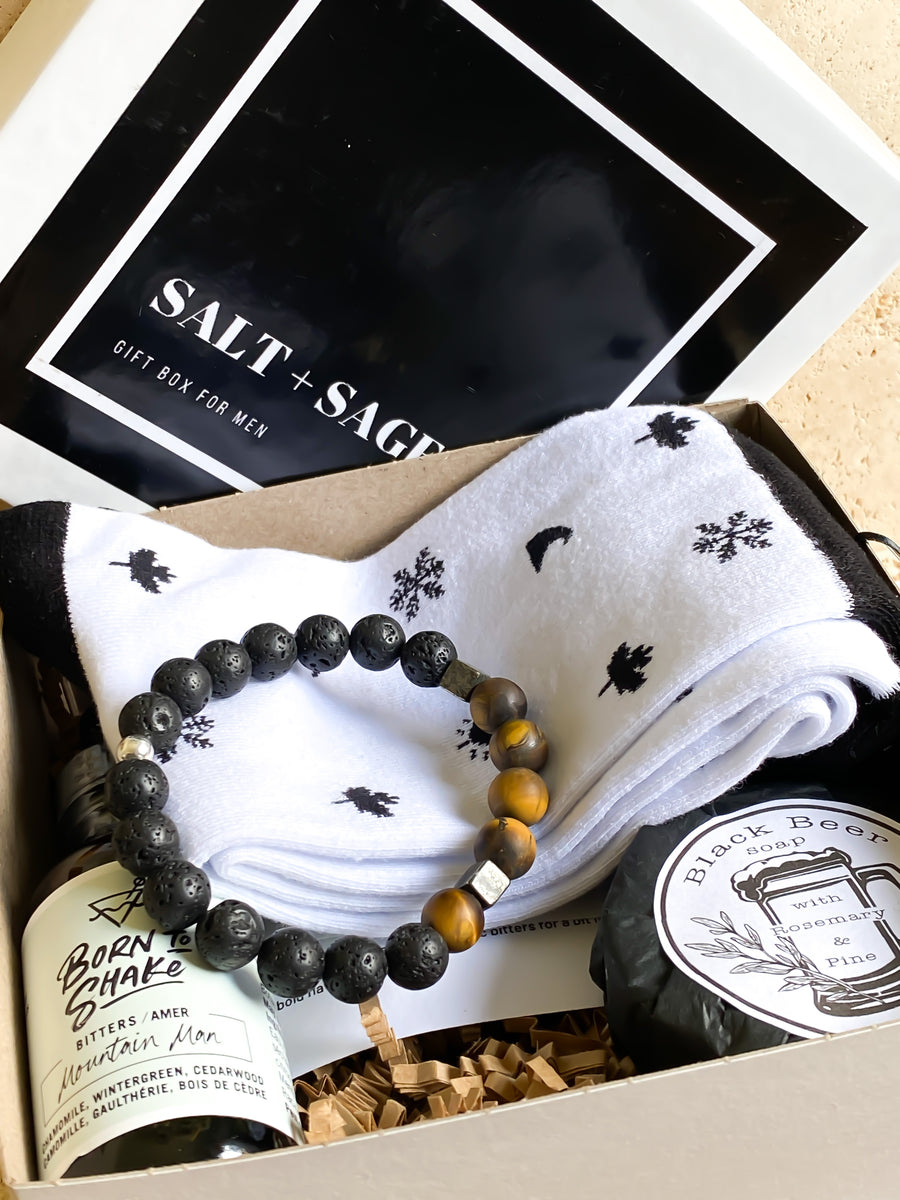 Gift Box for Him - Salt + Sage