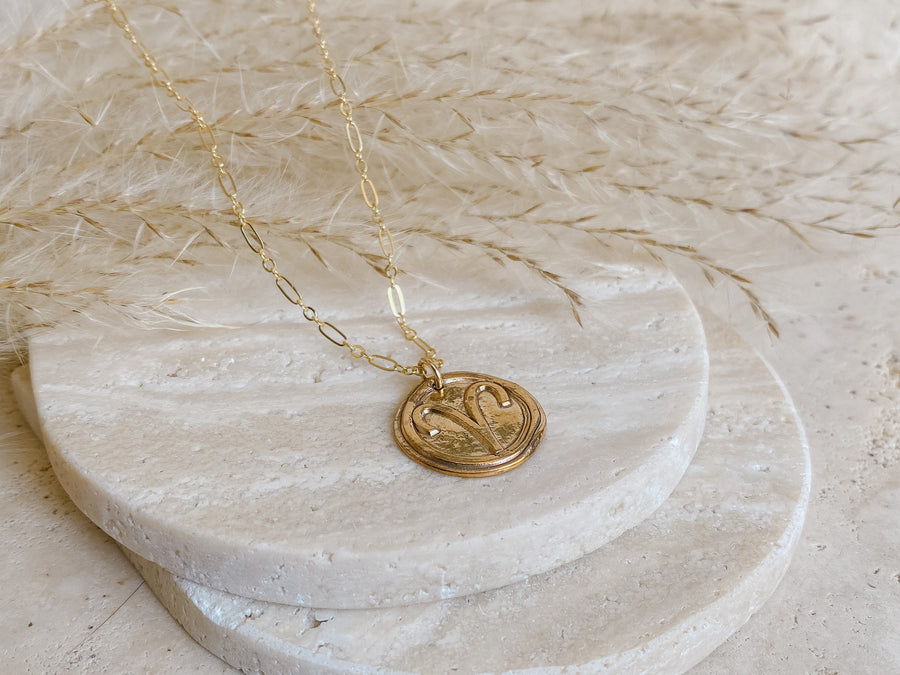 Aries Necklace - Salt + Sage