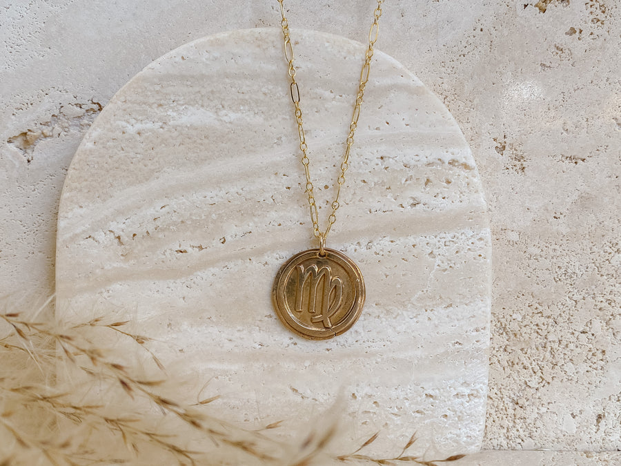 Virgo Necklace - Salt + Sage