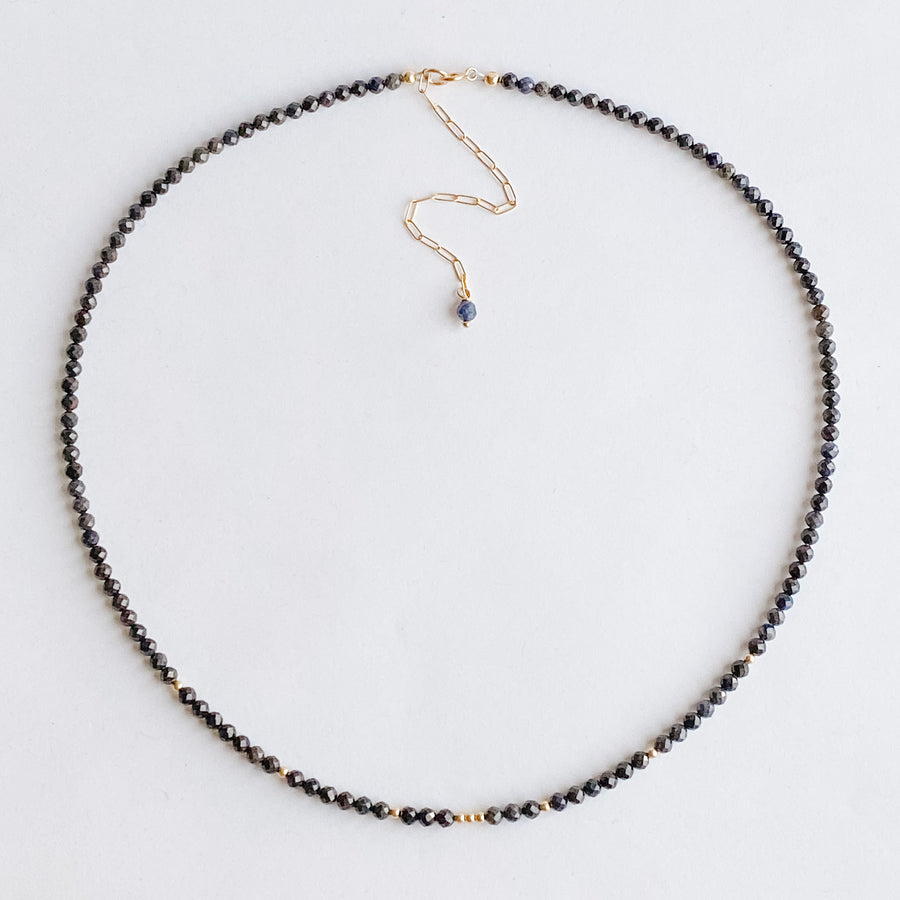 Sapphire Layering Necklace - Salt + Sage
