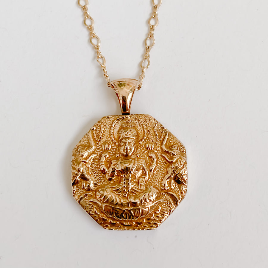 The  Lakshmi Necklace (Bronze) - Salt + Sage