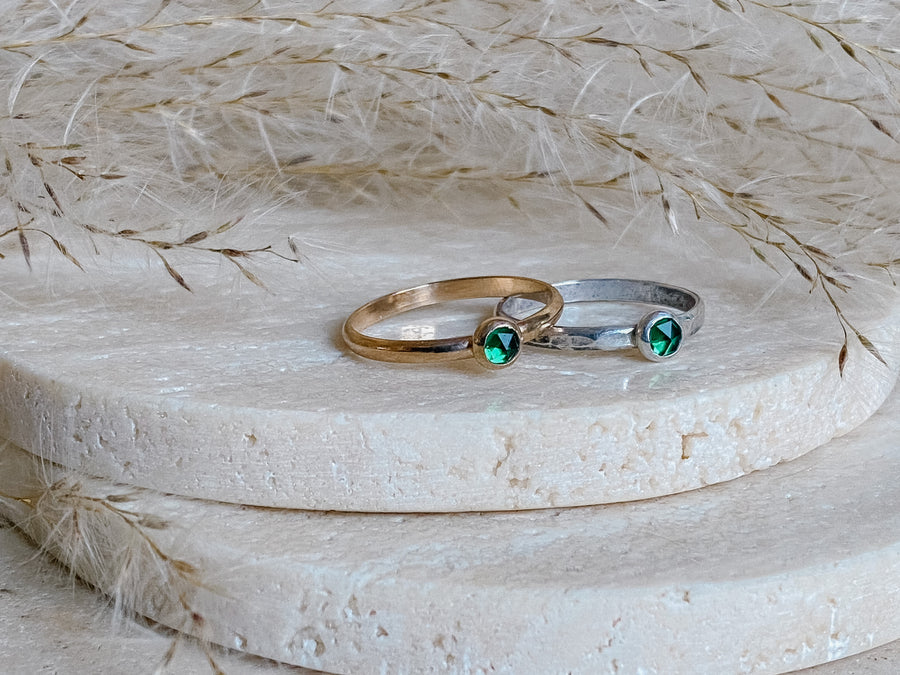 Emerald Ring - Salt + Sage